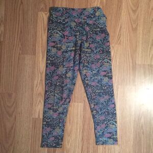 LuLaRoe Little Girl Leggings: Size S/M